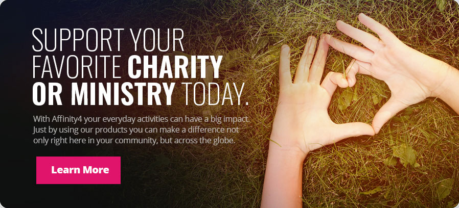 Support your favorite ministry or charity today - Learn More